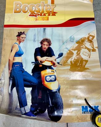 Poster vintage MBK BOOSTER