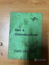 LIBRETTO USO E MAN LAMBRETTA 125 LI