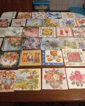 Tovaglioli per decoupage 