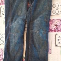 Pantaloni jeans da moto con protezioni 