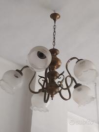2 lampadari vintage vedi foto euro 20 CAD 