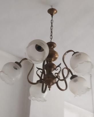 2 lampadari vintage vedi foto euro 20 CAD 