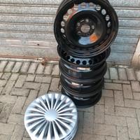 4 cerchi in acciaio Kromag misura 6,5J x 16’ 5x108