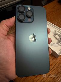 Iphone 15 Pro Max 512GB - Titanio Blu - Perfetto
