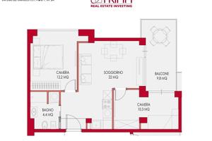 Balduina trilocale con balcone nuovo