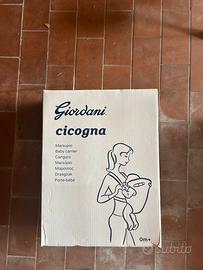 Marsupio giordani mai usato