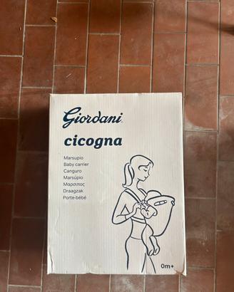 Marsupio giordani mai usato