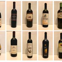 Vini vintage per esposizione o collezione