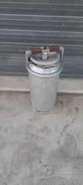 Bidone per Latte in alluminio vintage 