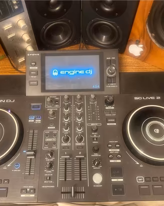 consolle DJ Denon sc live 2 + case Magma