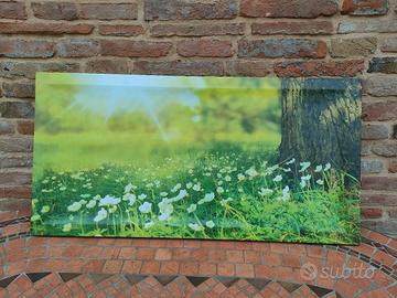Canvas quadro su tela Prato fiorito