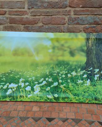 Canvas quadro su tela Prato fiorito