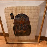 Quadro con stampa faraone