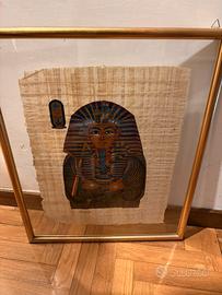Quadro con stampa faraone