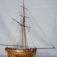 Barca a vela in legno - Sherborne 1763 1/64