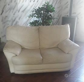 Divano Vintage 2 posti Nicoletti Home in pelle