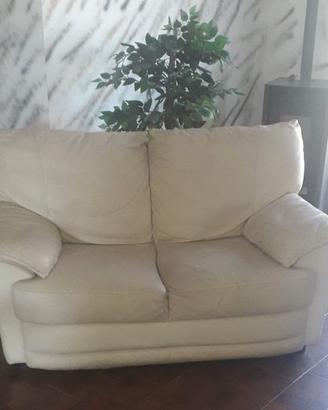 Divano Vintage 2 posti Nicoletti Home in pelle