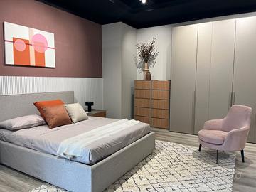 Camera matrimoniale completa Febal casa con led