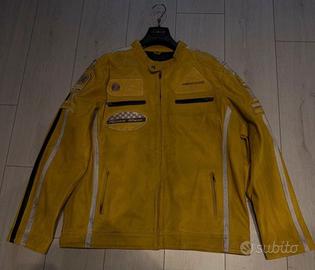 Giubbotto vintage giallo senape Xl