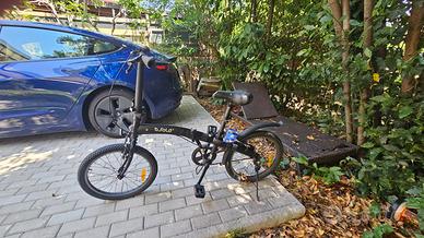 Lotto 4 bici una e -bike bici pieghevole camper