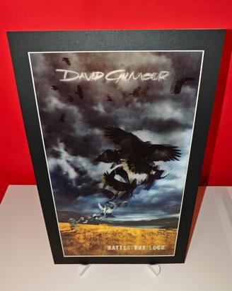 Litografia David Gilmour Pink Floyd 