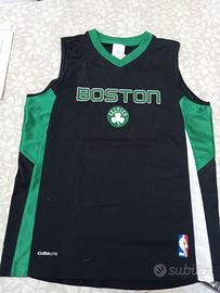 Canotta basket Adidas Boston Celtics tg. 12 anni
