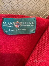 Maglione bordeaux alan paine Abbigliamento e Accessori In