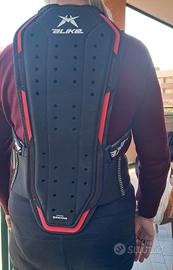 giubotto moto protezione schiena