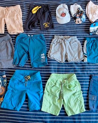 9 pantaloni, 1 costume+c., 3 cappelli 4-5  (pac4)