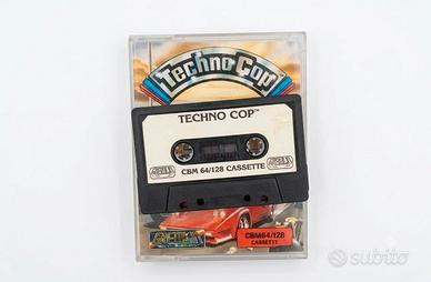 Commodore 64 / 128 CBM C64 TechnoCop videogioco
