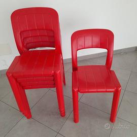 12  Sedie in resina