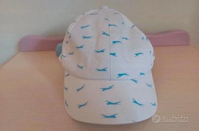 Cappello con visiera e foulard NUOVO