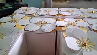 Scatole per bomboniere lotto 8 pezzi