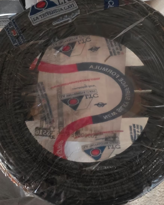 Cavo Elettrico Filo 1x1.5 Nero La Triveneta 100 mt