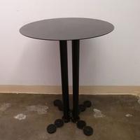 TAVOLINO IN FERRO ALTEZZA CM. 72 DIAMETRO  CM. 50