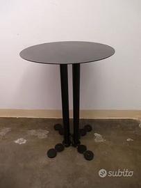 TAVOLINO IN FERRO ALTEZZA CM. 72 DIAMETRO  CM. 50