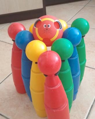 Birilli con pallina per bimbi 