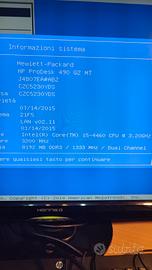 scheda madre ho prodesk 490 g2 mt