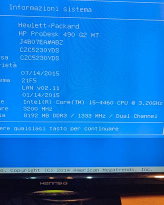 scheda madre ho prodesk 490 g2 mt