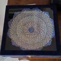 piatto decorativo , ARTE PERSIANA MINAKARI