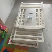 Lettino con Sponda a Scomparsa