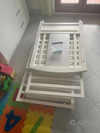 Lettino con Sponda a Scomparsa