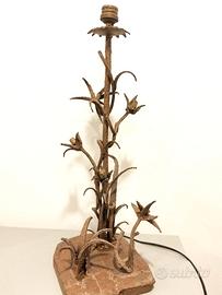 Scultura lampada Elio Lentini