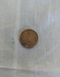 Moneta 10 centavos 