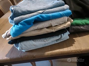 abbigliamento in stock 