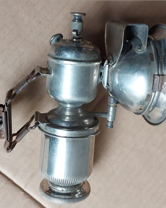 Fanale bici epoca Acetilene/Carburo