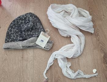 Berretto in jersey di cotone Chicco sciarpa 3/5