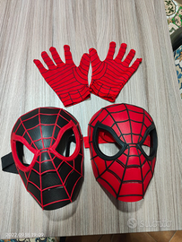 Maschera e guanti Spiderman