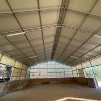 Capannone/Tensostruttura zincata smonabile