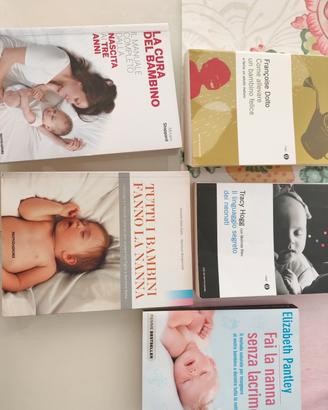 libri vari sulla nascita crescita bambini neonati